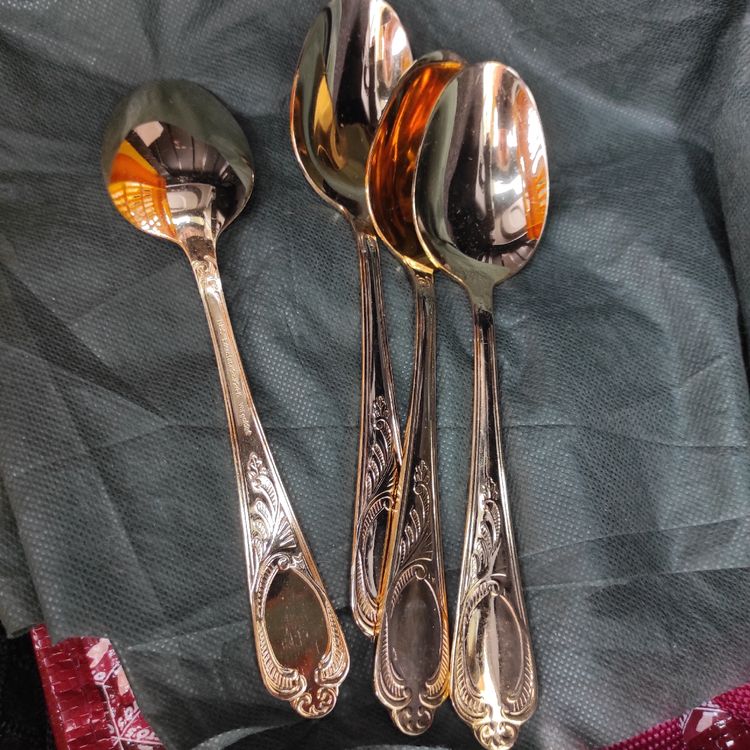 APS Servier Löffel Cucchiaio Professionale In Acciaio Inox 41 Cm - Mango Antiscivolo, Design Raffinato