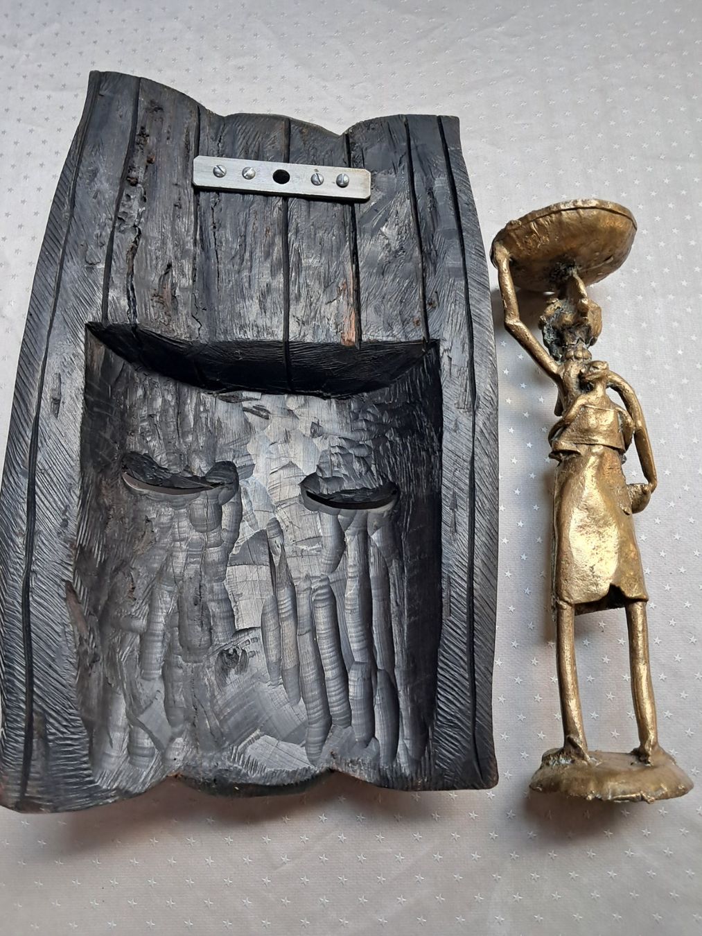 Statuette: Statuette africaine – Usato da moutier venduto da Dupont50 4