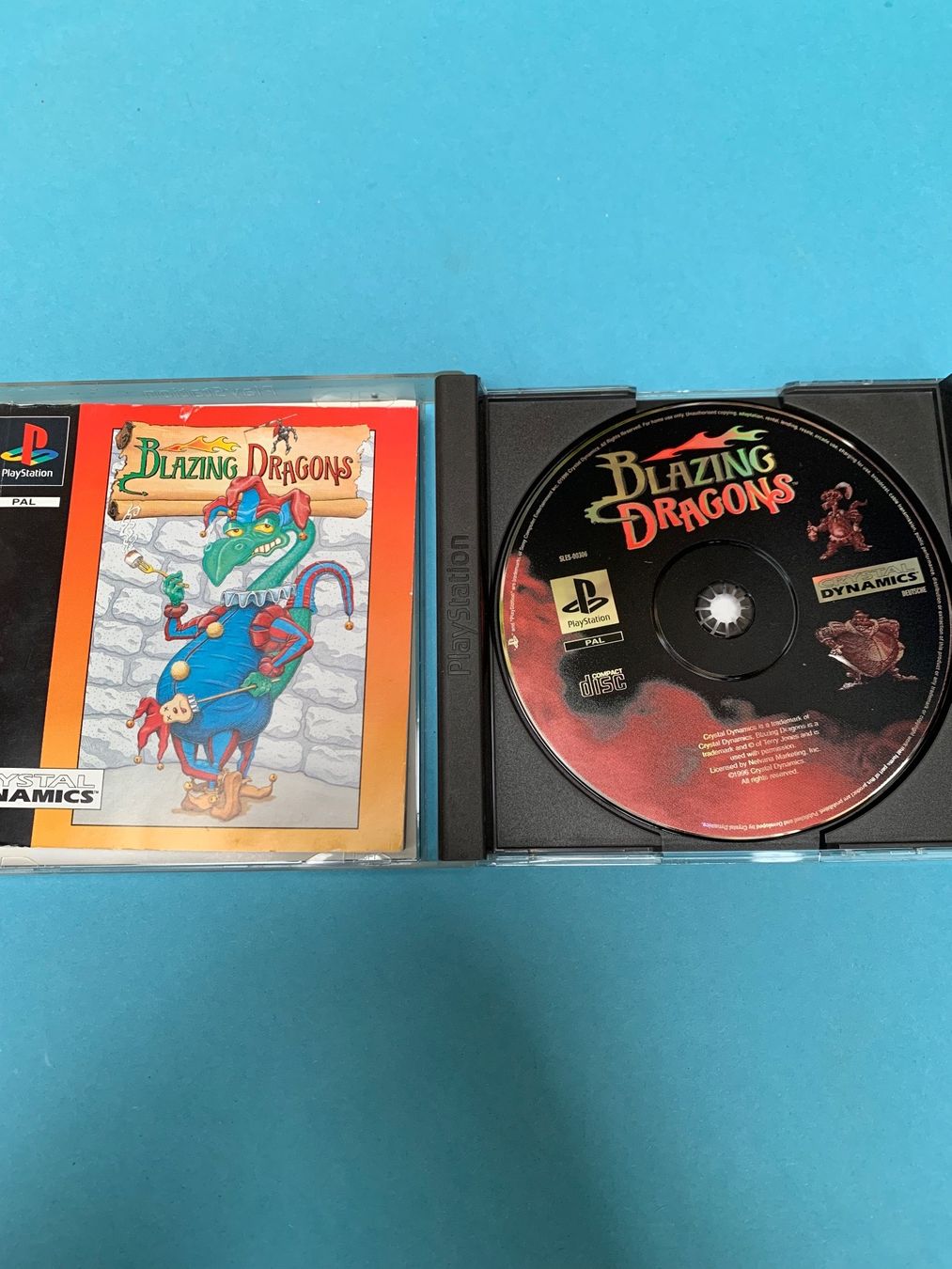 Sony Giochi: PS1 / Blazing Dragons – Usato da Kölliken venduto da sergesellsretro 3