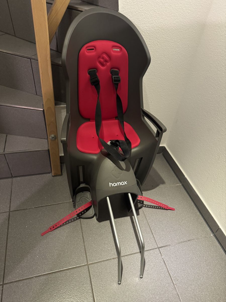 Marsupi portabebè: Fahrrad Kindersitz Hamax Buddy Rahmenmontage – Usato da Binningen venduto da bur_bf5z