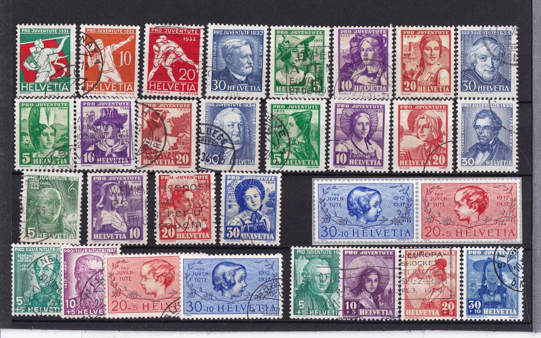 Tous les timbres: Pro Juventute Briefmarken Lot – D'occasion à Münchwilen AG par Nesar 1