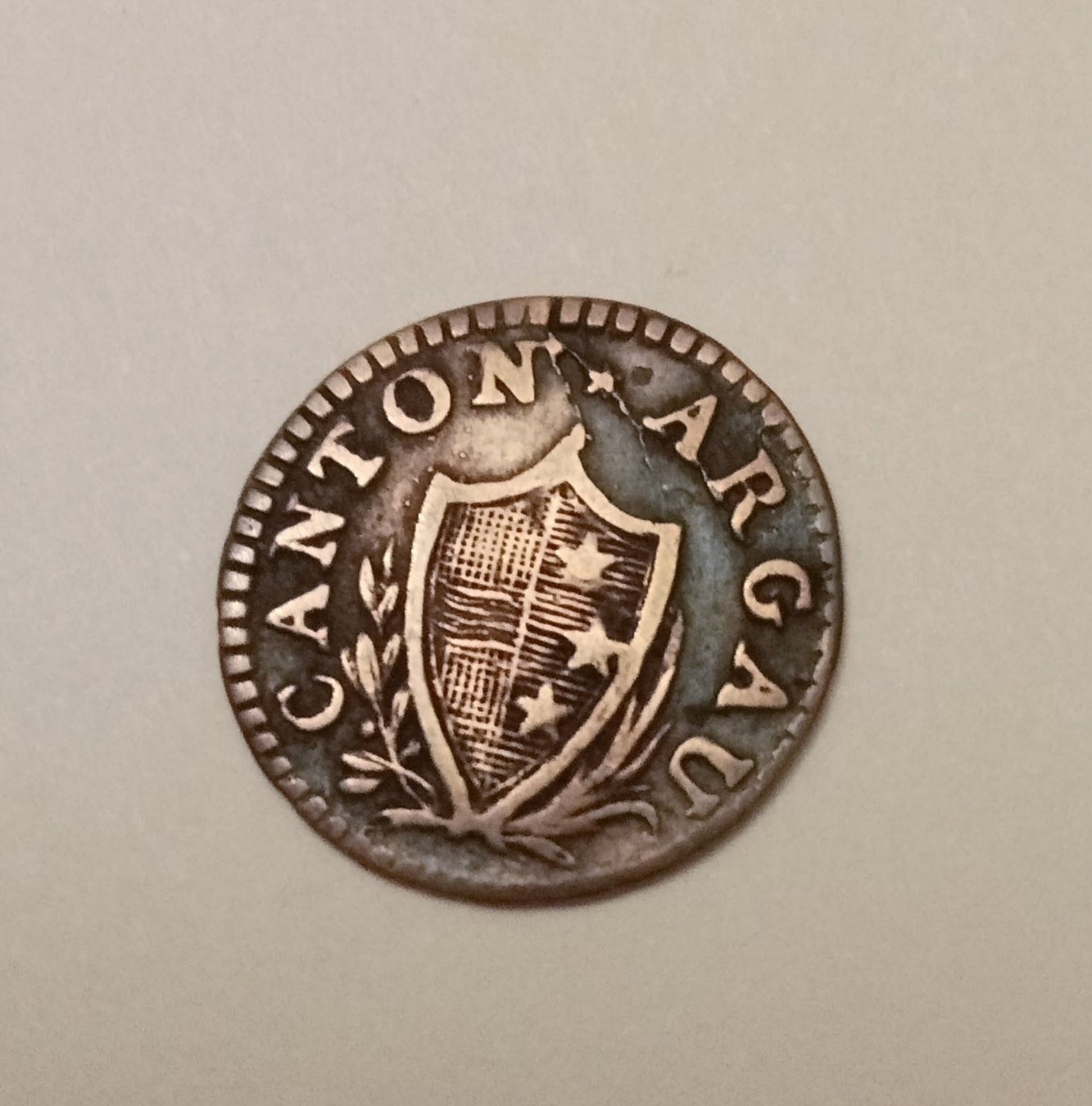 Tutti le monete: 1811   1 Rappen  Kanton Aargau – Usato da thoerigen venduto da grimselcat