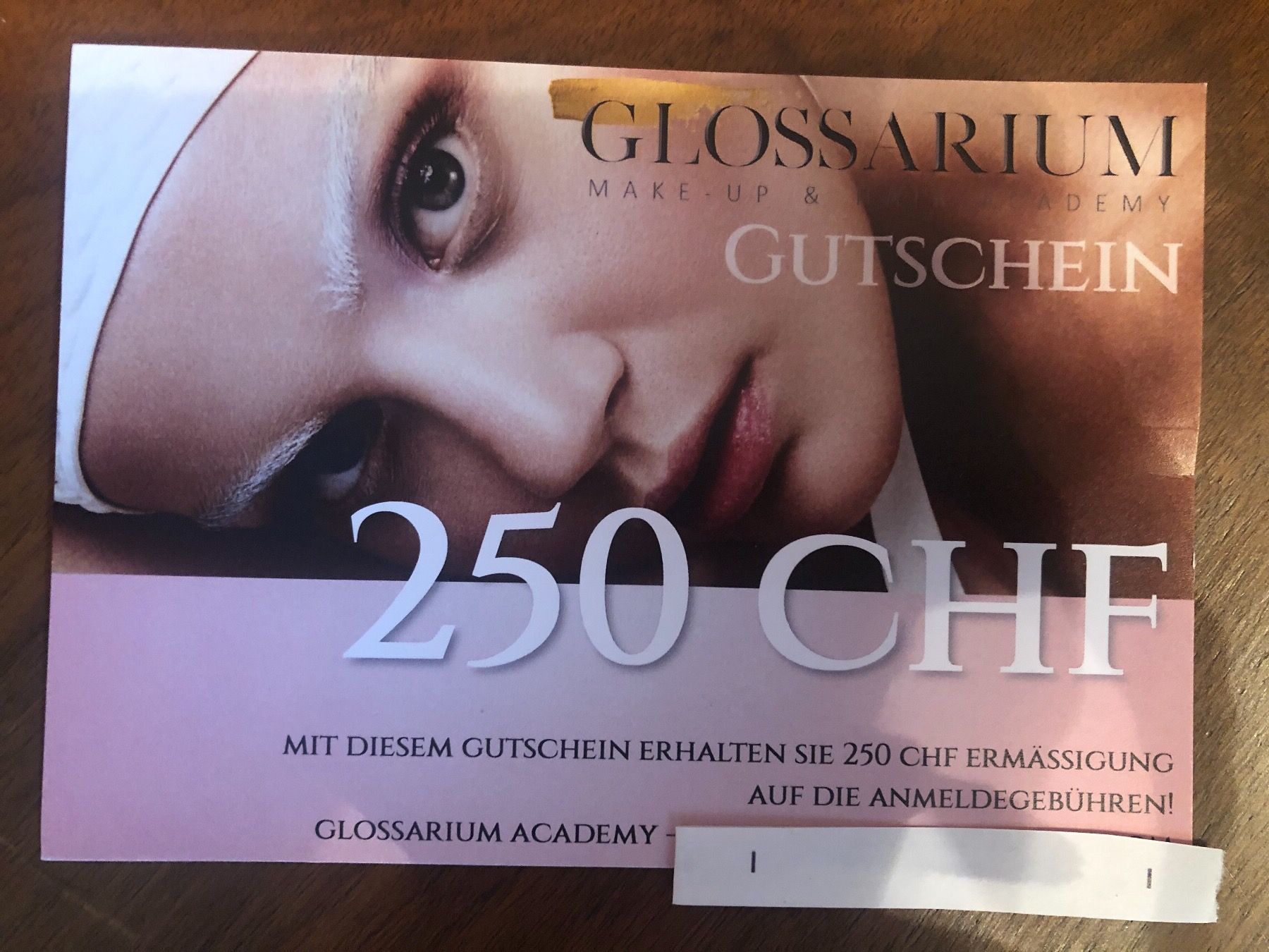 Gutscheine: Make-up Academy Gutschein – Neu (gemäss Beschreibung) aus Wald ZH von mlnt 1