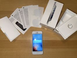Apple iPhone 5 32GB Silber mit Originalverpackung