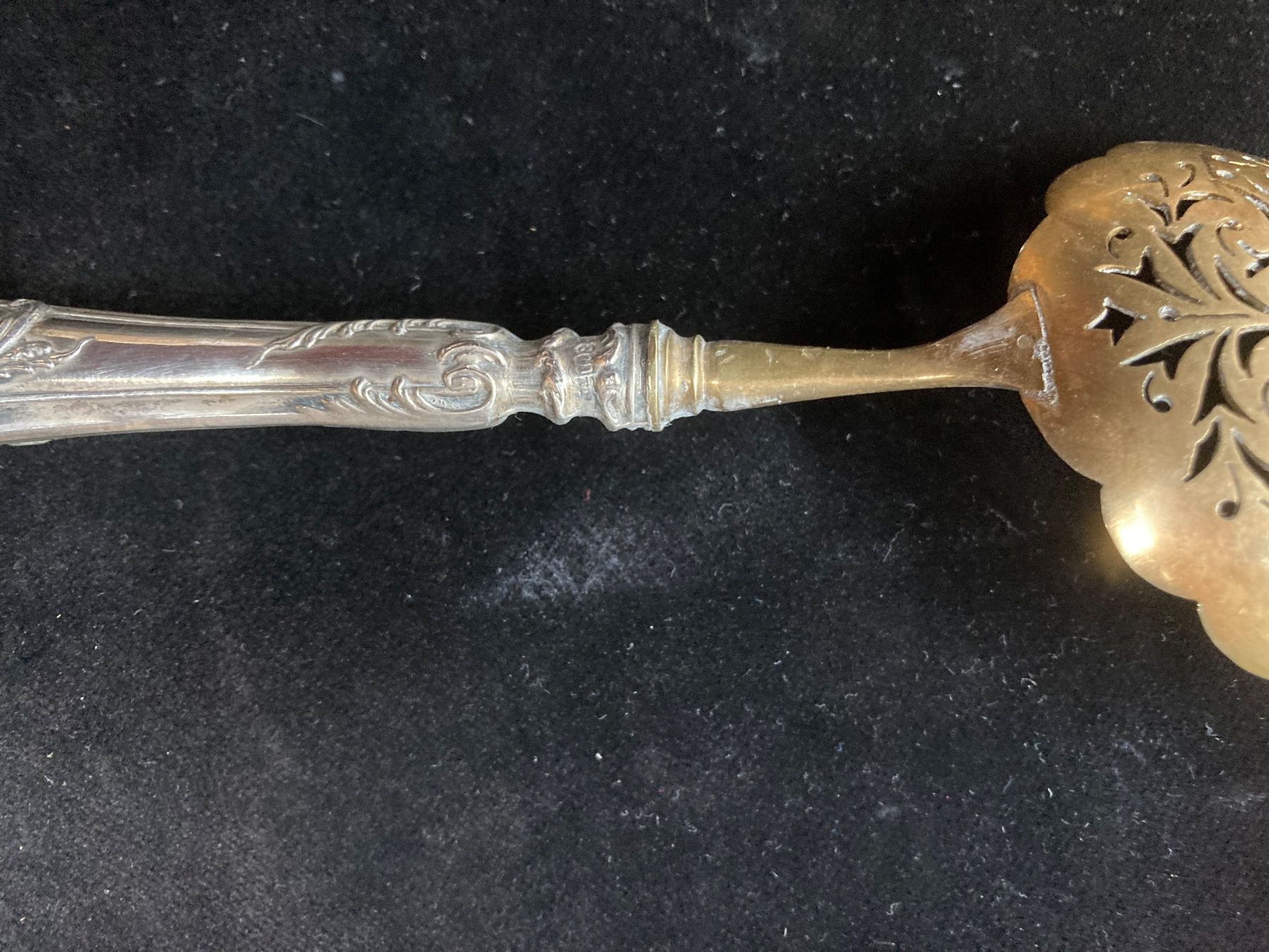 Set di posate: Antikes Besteck - Silber 800 - 3teilig – Usato da zürich venduto da papalapa 3