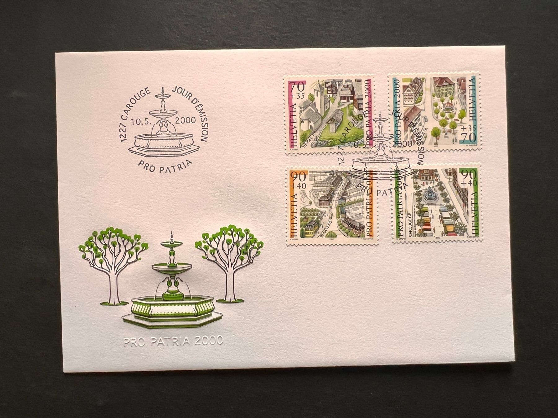 Alle Briefmarken: Pro Patria FDC 2000  (R442) – Gebraucht aus Hinwil von Sidi4