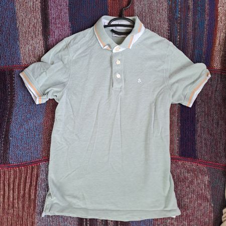 Jack & Jones Poloshirt, hellgrün, Grösse S,  neuwertig