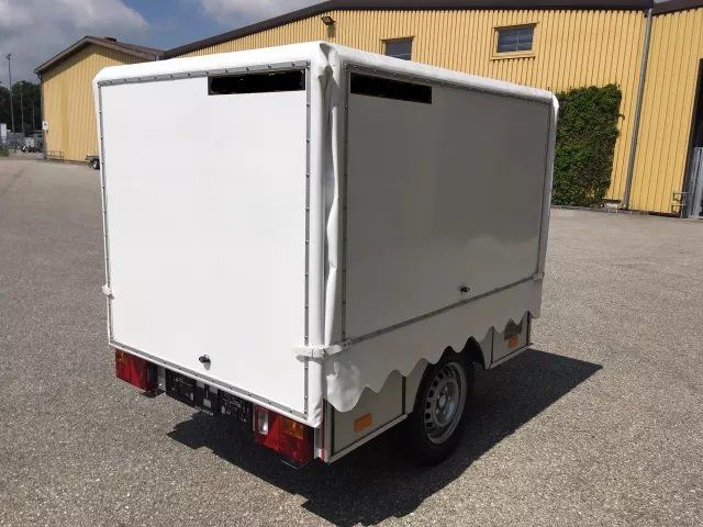 Meister-NFZ 1-Achs-Marktstand Verkaufsanhänger NEU (Neu (gemäss ...