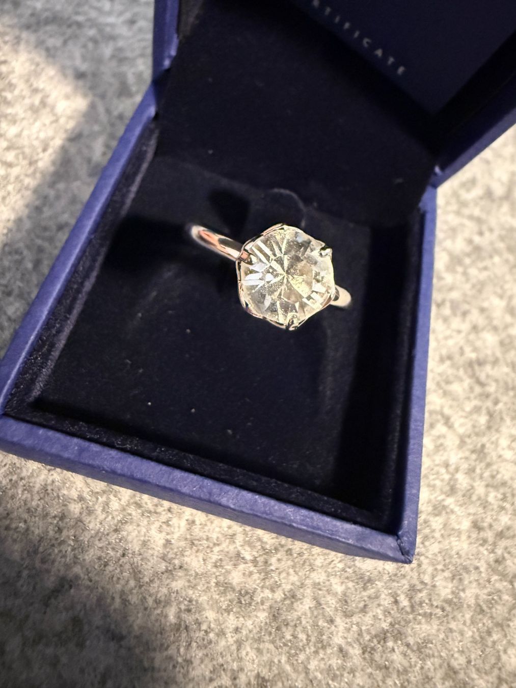 Anelli: Swarovski Fingerring, Gr. 60 – Usato da Walkringen venduto da Chester007 1
