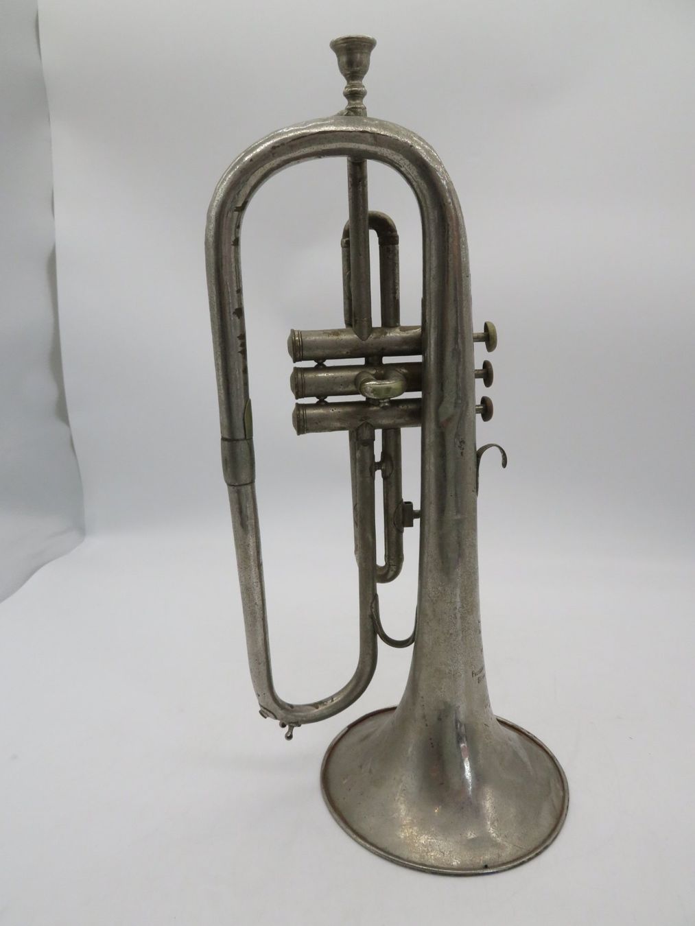 Strumenti musicali: Silbertrompete Antoine Courtois – Usato da Reinach BL venduto da WBZ-Flohmarkt 2