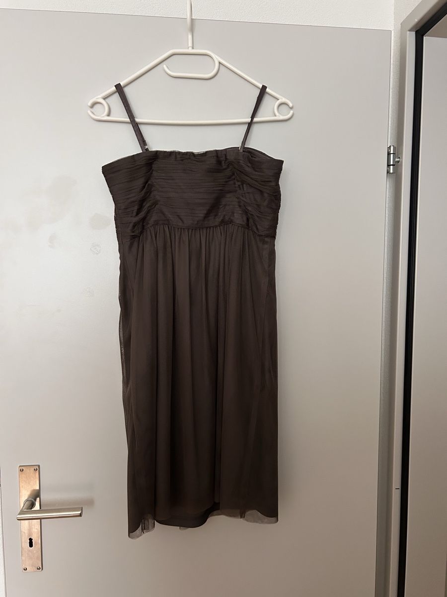 Esprit Kleider: ESPRIT COLLECTION COCKTAILKLEID TAUPE GRÖSSE 36 – Neu (gemäss Beschreibung) aus Mels von jas_7bjl 1