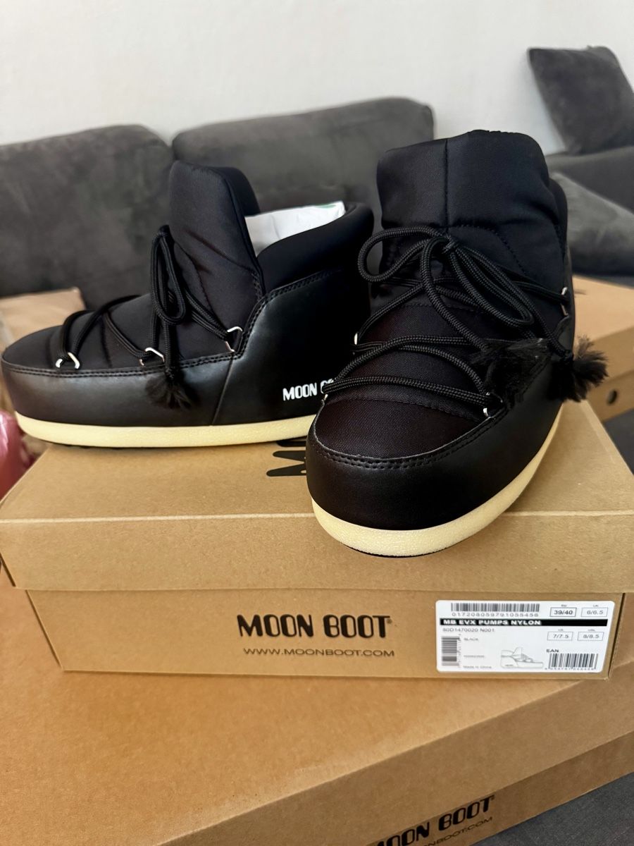 Moon Boot Scarpe da uomo: Moon Boot MB EVX Pumps Nylon schwarz NEU – Nuovo e nell'imballaggio originale da Immensee venduto da ann_k2rk 1