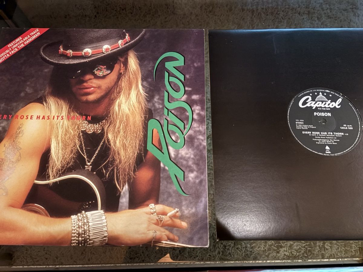 Dischi in vinile: VINYL single POISON rare – Usato da Herzogenbuchsee venduto da warrior77