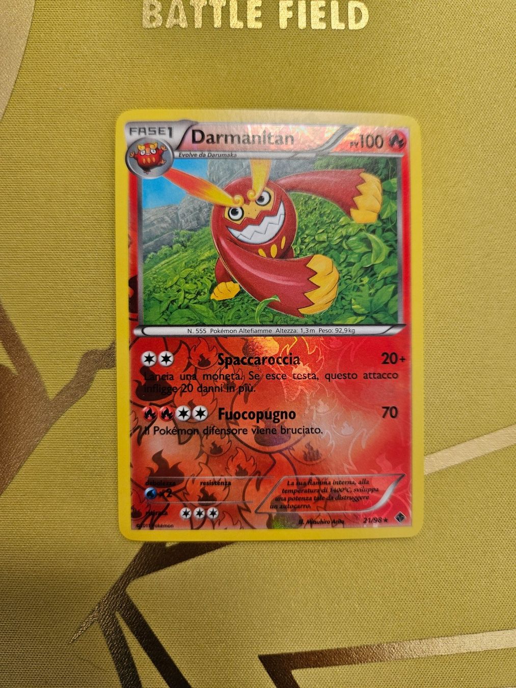 Pokémon Carte collezionabili: Emerging Powers - Darmanitan – Usato da Bellinzona venduto da Pokemarco