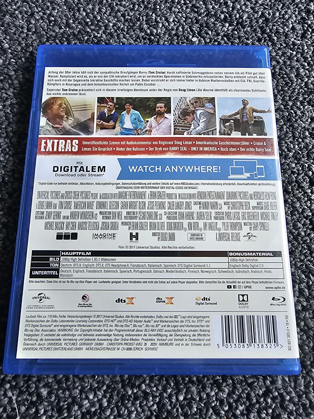 Alle DVDs: Barry Seal - Only in America Blu-ray  – Gebraucht aus Ruswil von jan_bxl5 1