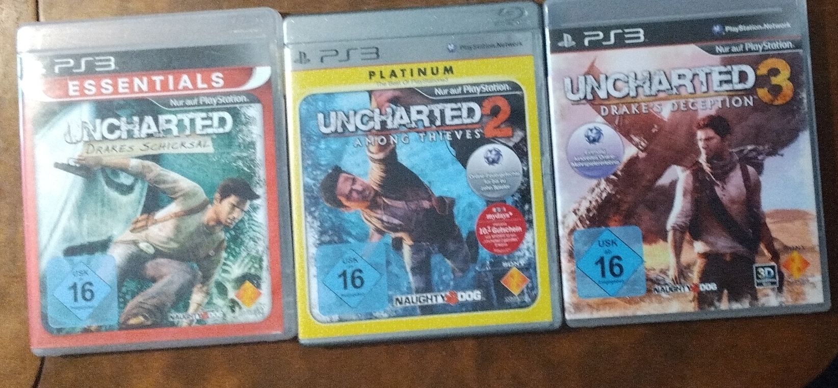 Jeux: Uncharted PS3 - Trilogie - Top Zustand, alle Teile – D'occasion à Willisau par dan_qdp9