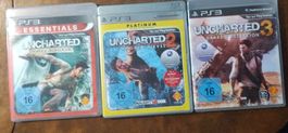Uncharted PS3 - Trilogie - Top Zustand, alle Teile