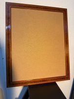 Grand cadre vintage Noyer marqueterie 40x 50