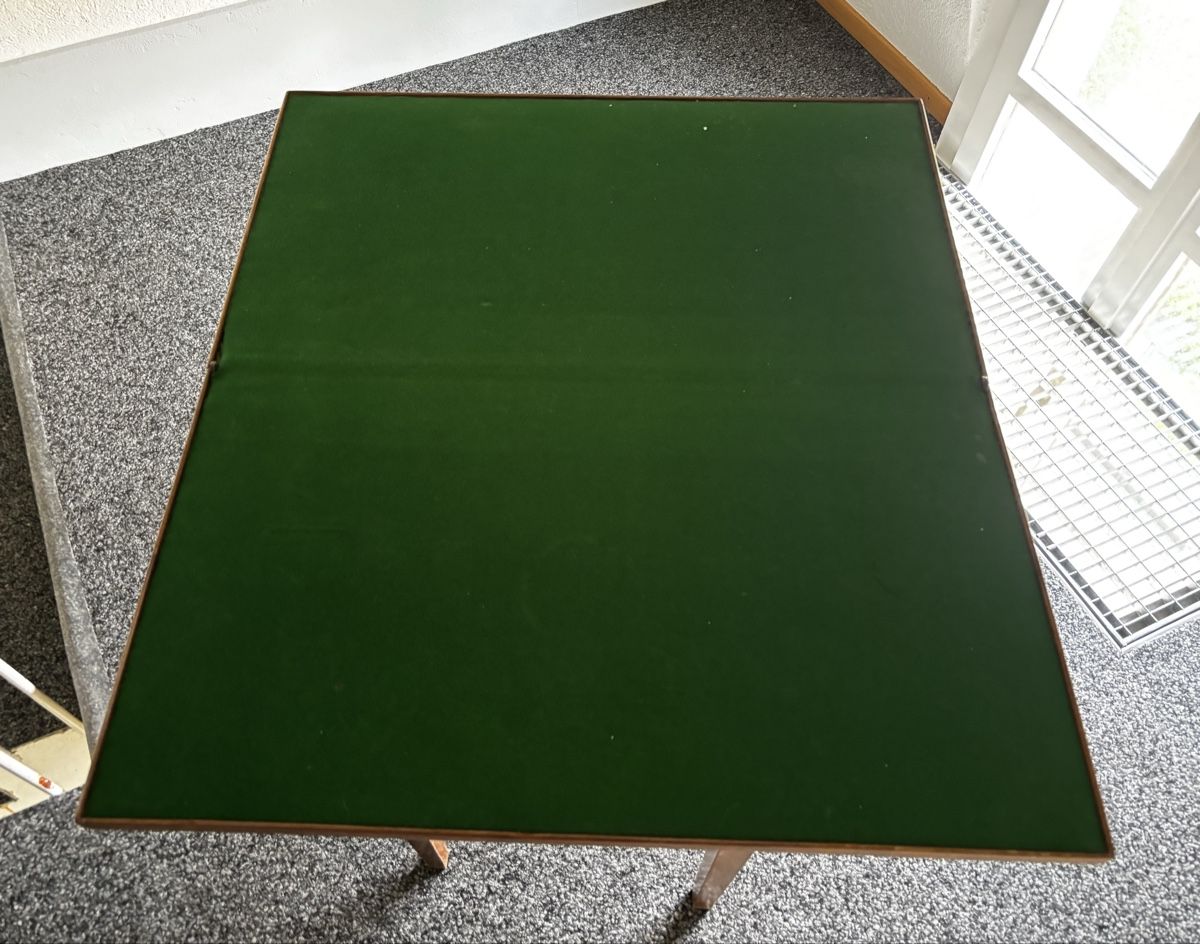 Tables: TABLE DE BRIGE PLIANTE - SPIELTISCH / Klapptisch – D'occasion à Bern par jcmda 1