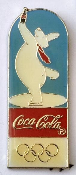 Coca-Cola Plaketten & Abzeichen: Coca-Cola Eisbären Pin   (05) – Gebraucht aus Pfäffikon ZH von Colacity