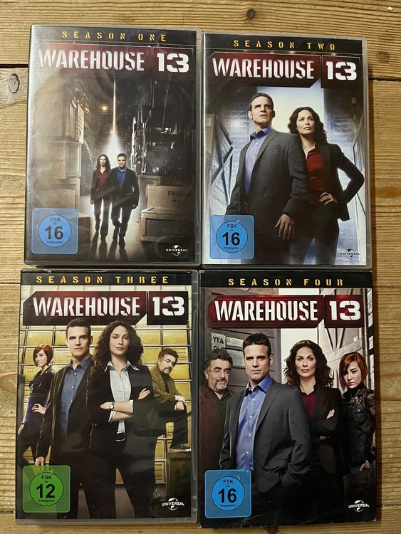Warehouse 13 - Saison 1 (DVD Import Anglais) – Série Fantastique Et Paranormale – Agents Secrets Et Objets Surnaturels