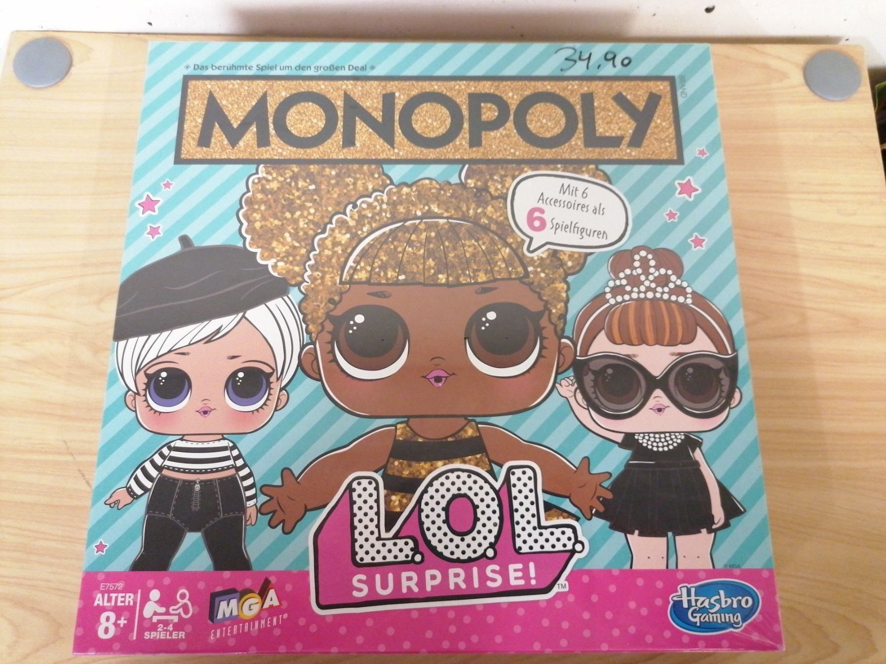 Spiele: Monopoly LOL SURPRISE NP: 35.- – Neu und originalverpackt aus Bäch SZ von Swissy46