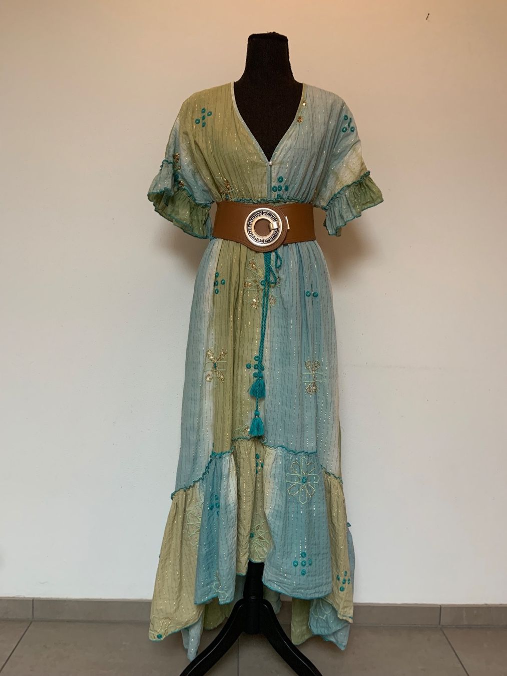 Vestiti: Boho Maxikleid aus Baumwolle – Nuovo (secondo la descrizione) da Sigriswil venduto da ck56