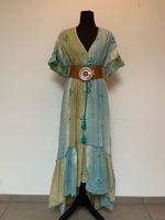 Boho Maxikleid aus Baumwolle