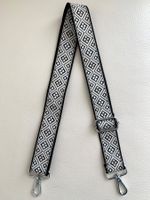 Taschengurt - Schwarz/Weiß/Beige - Neu