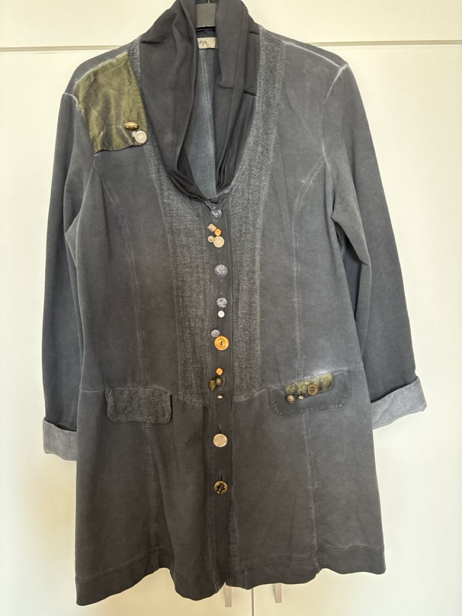Jacken: Jacke Bottega Rauchblau – Gebraucht aus langenthal von rundholz7
