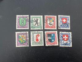 Pro Juventute No. 33-40  gest.  (5340)
