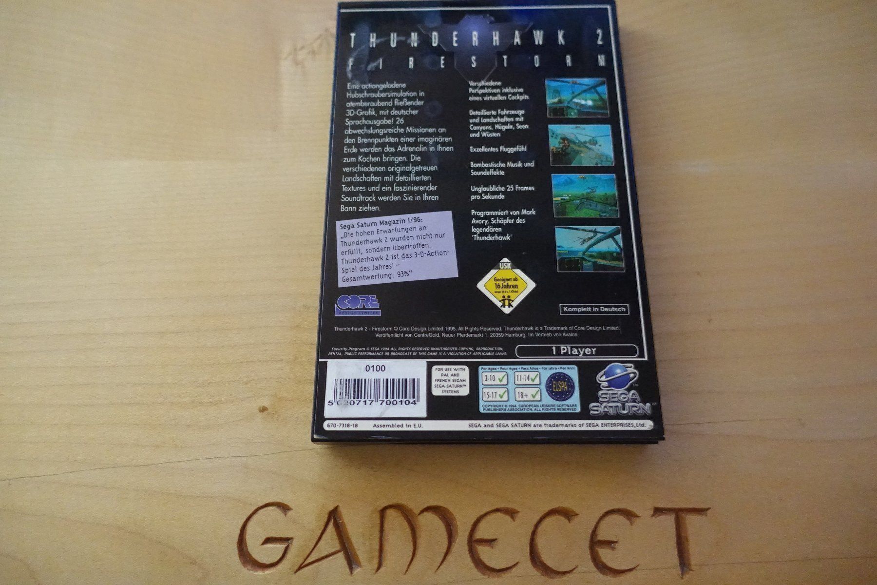 Sega Giochi: Firestorm Thunderhawk 2 – Usato da Steinach venduto da Gamecet 2