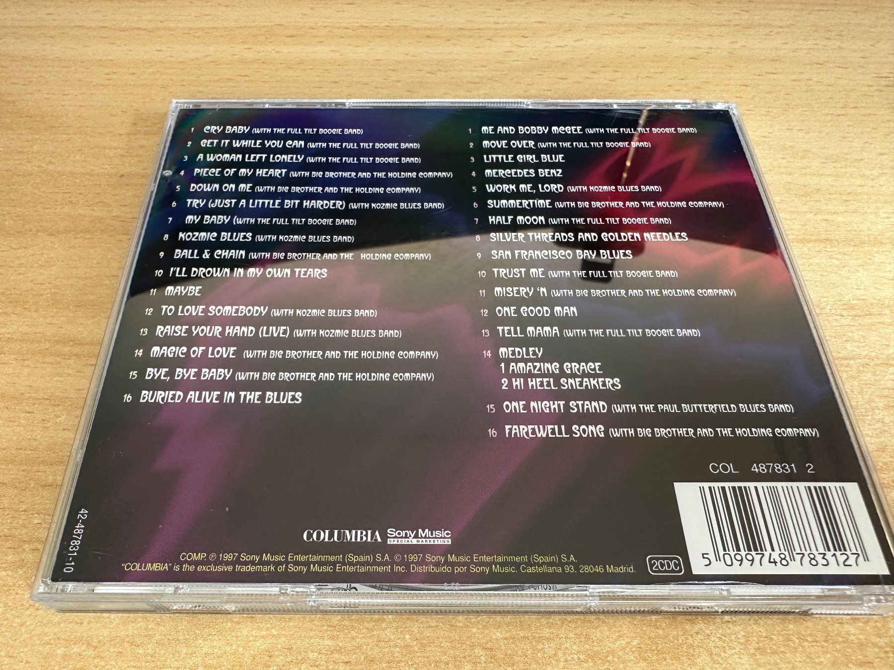 CDs: D4 Janis Joplin – Absolute Janis - 2 CD – Gebraucht aus Rikon im Tösstal von Alpenmutz 1