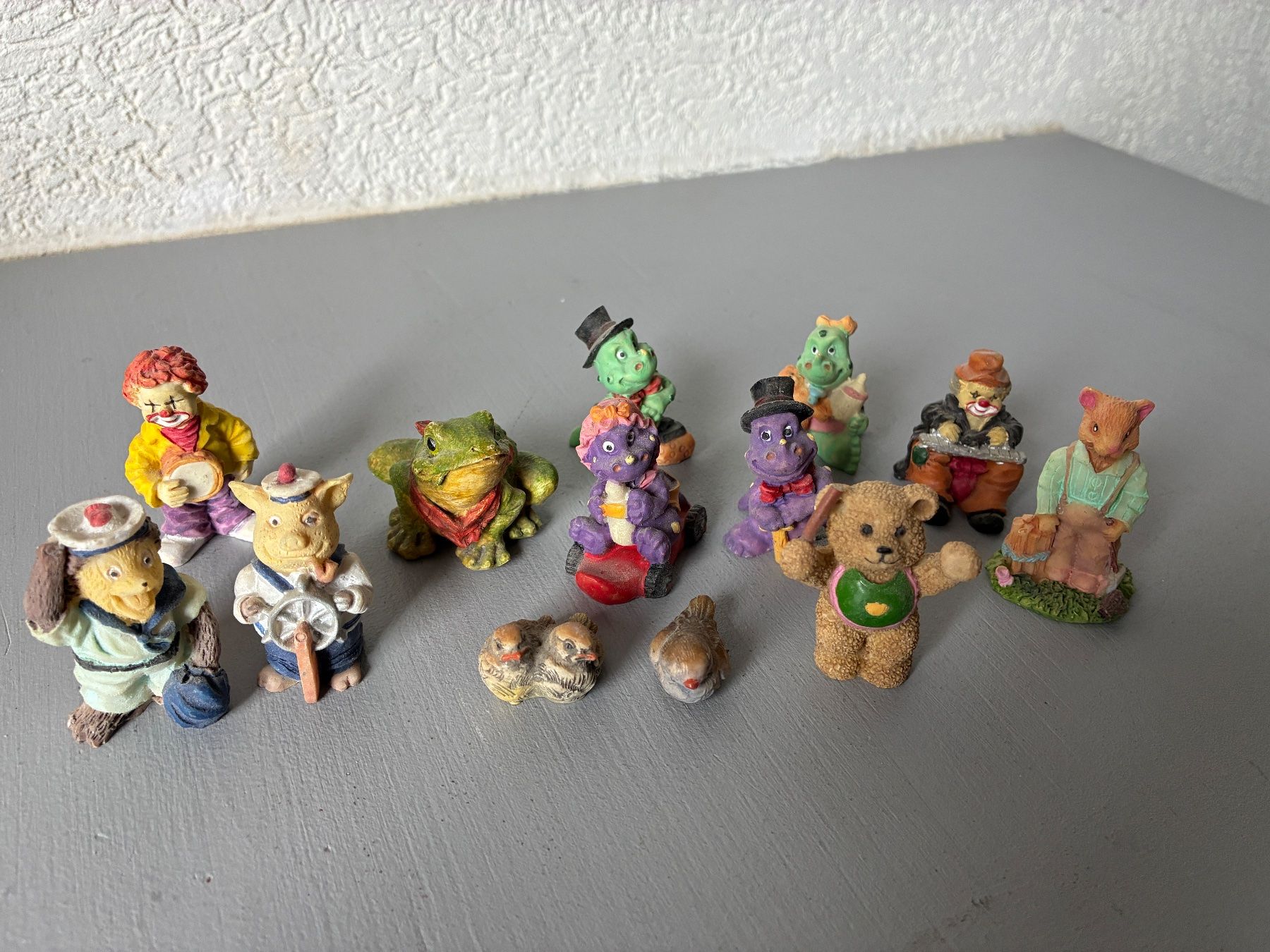 Statuette: Div. Figuren aus Ü-Eier / JouJoux-Chips etc. – Usato da Reigoldswil venduto da Frog40 4