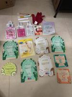 Lot masques visage/corps 