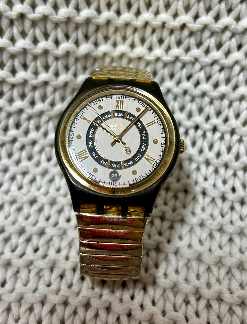 Swatch Uhren: Swatch Gent Flex Armbanduhr – Gebraucht aus Gwatt (Thun) von umwelt-brocki