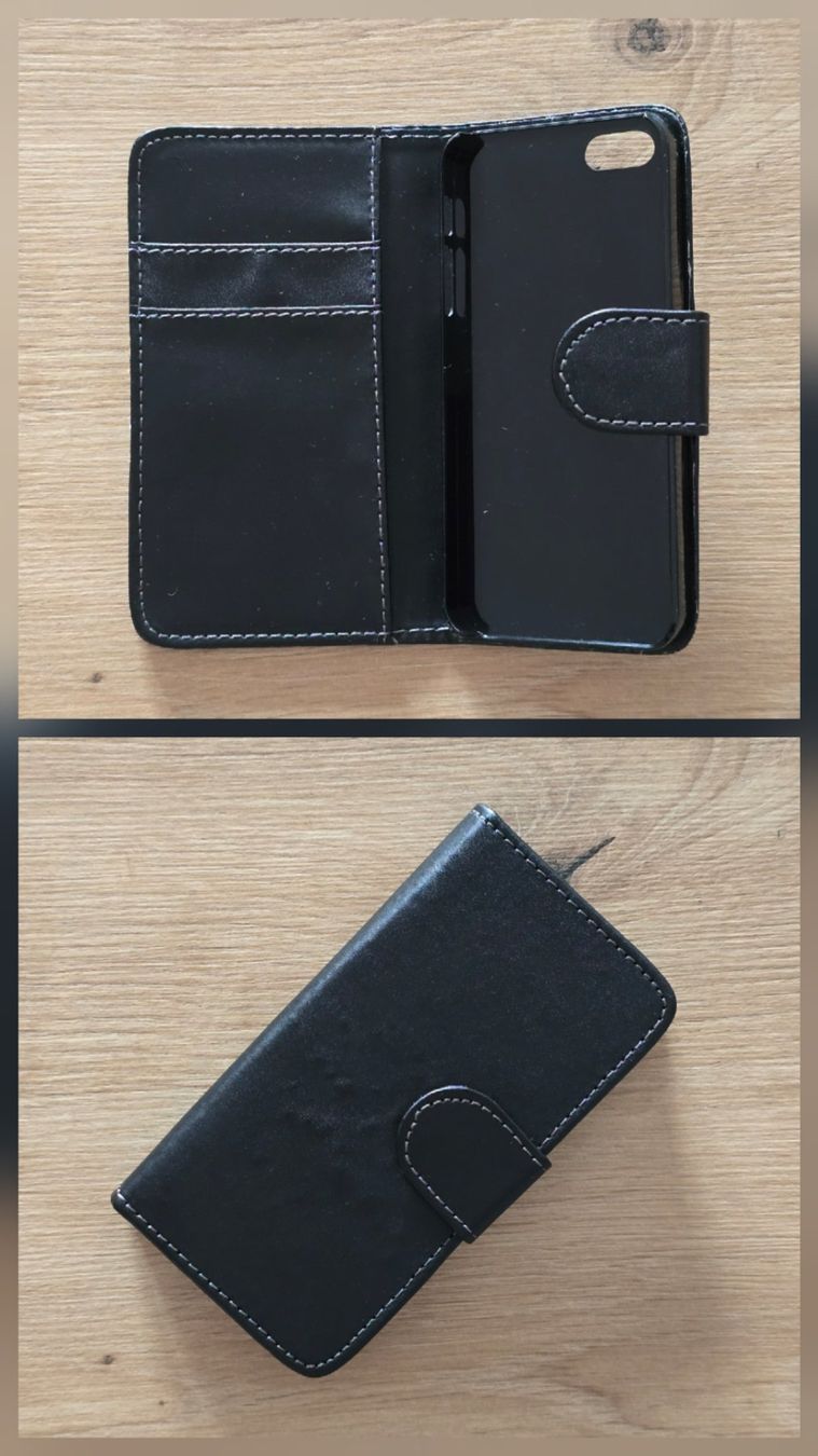 Cover & Protezioni schermo: Wallet Case mit Kartenfächer - iPhone 5 / 5s / SE 2016 – Usato da Thalwil venduto da VitaMini
