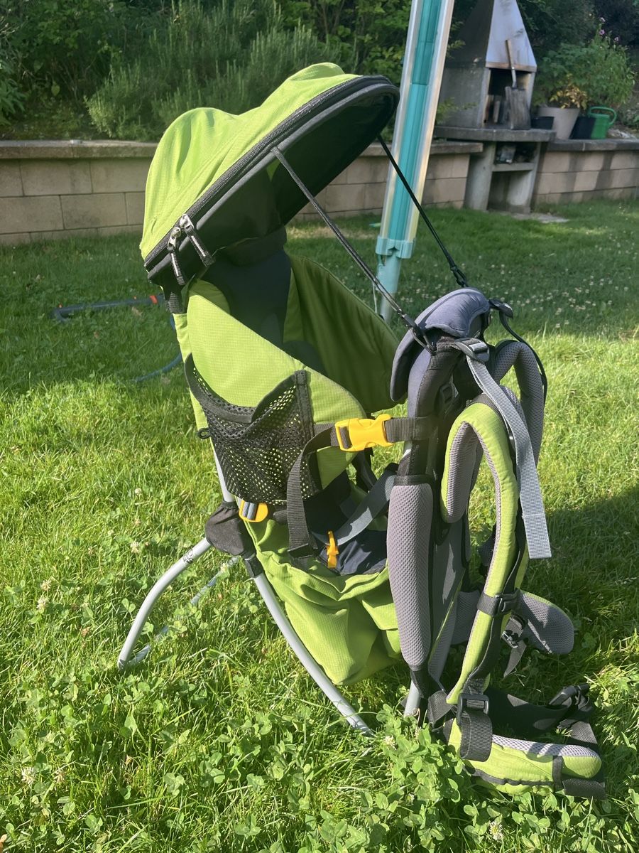 Deuter Porte-bébés ventraux & dorsaux: Porte-bébé Deuter Kid Comfort PLUS vert gris – D'occasion à Kerzers par ptit-vivy