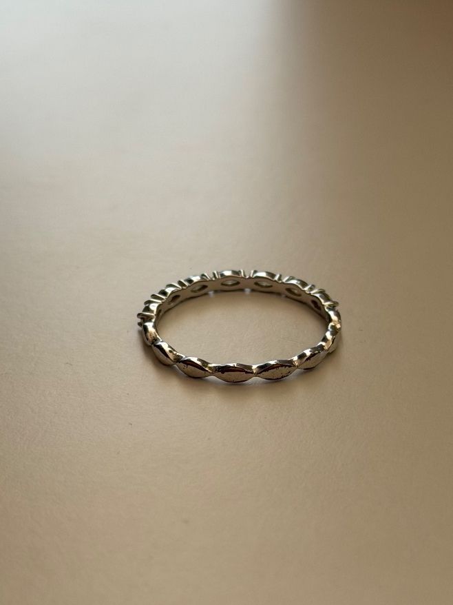 Swarovski Anelli: Matrix Vittore Ring Marquise Schliff, Weiß, Rhodiniert – Usato da Winterthur venduto da Fxbienne 6