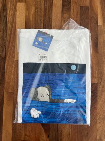 UNIQLO x KAWS T-Shirt Weiss