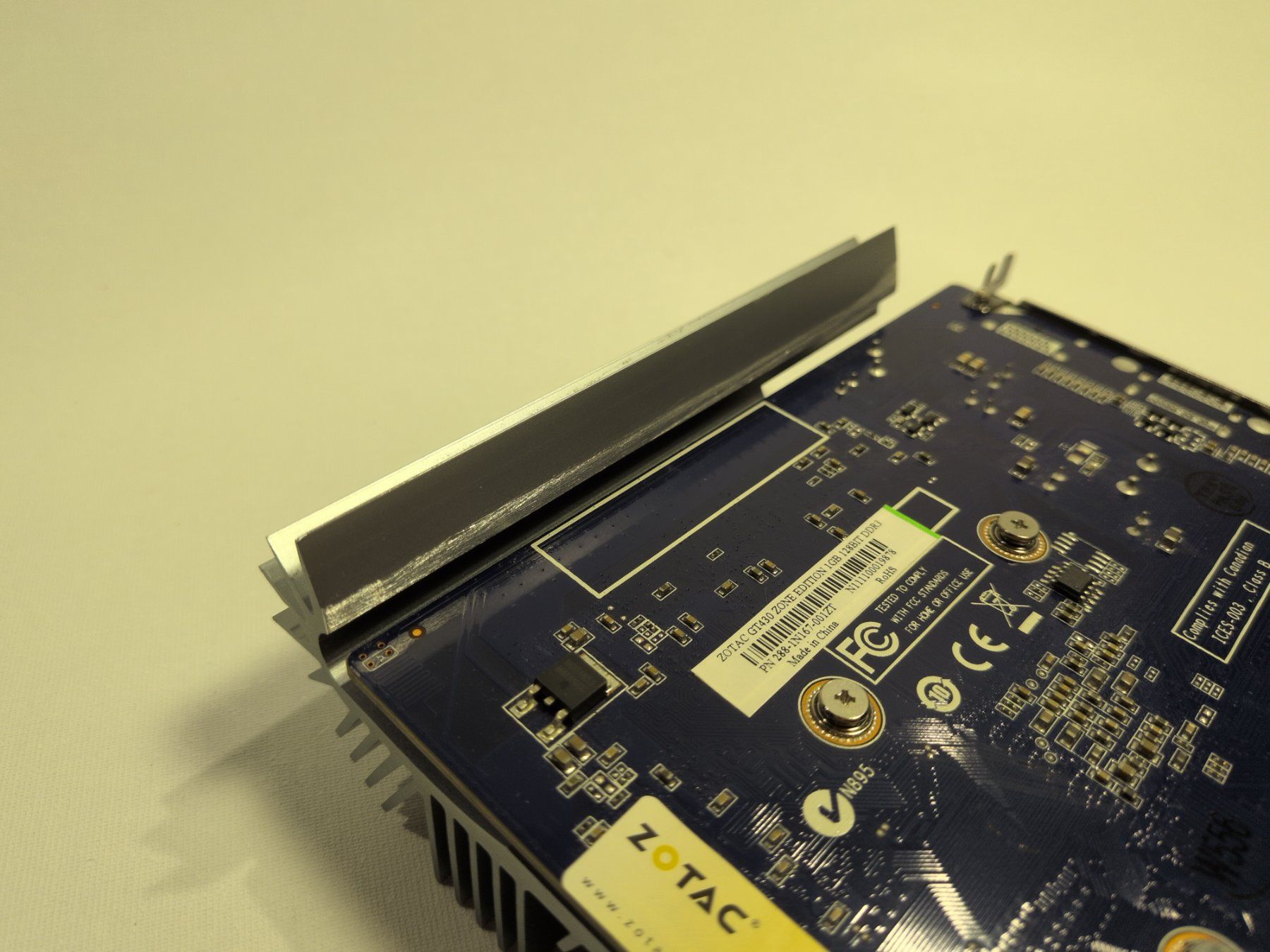 Zotac Grafikkarten: Nvidia GT430 passiv gekühlt – Gebraucht aus Rüfenacht BE von swalin 3
