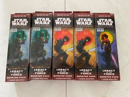 Star Wars Legacy of the Force Booster Pack: 5 Stk einzeln