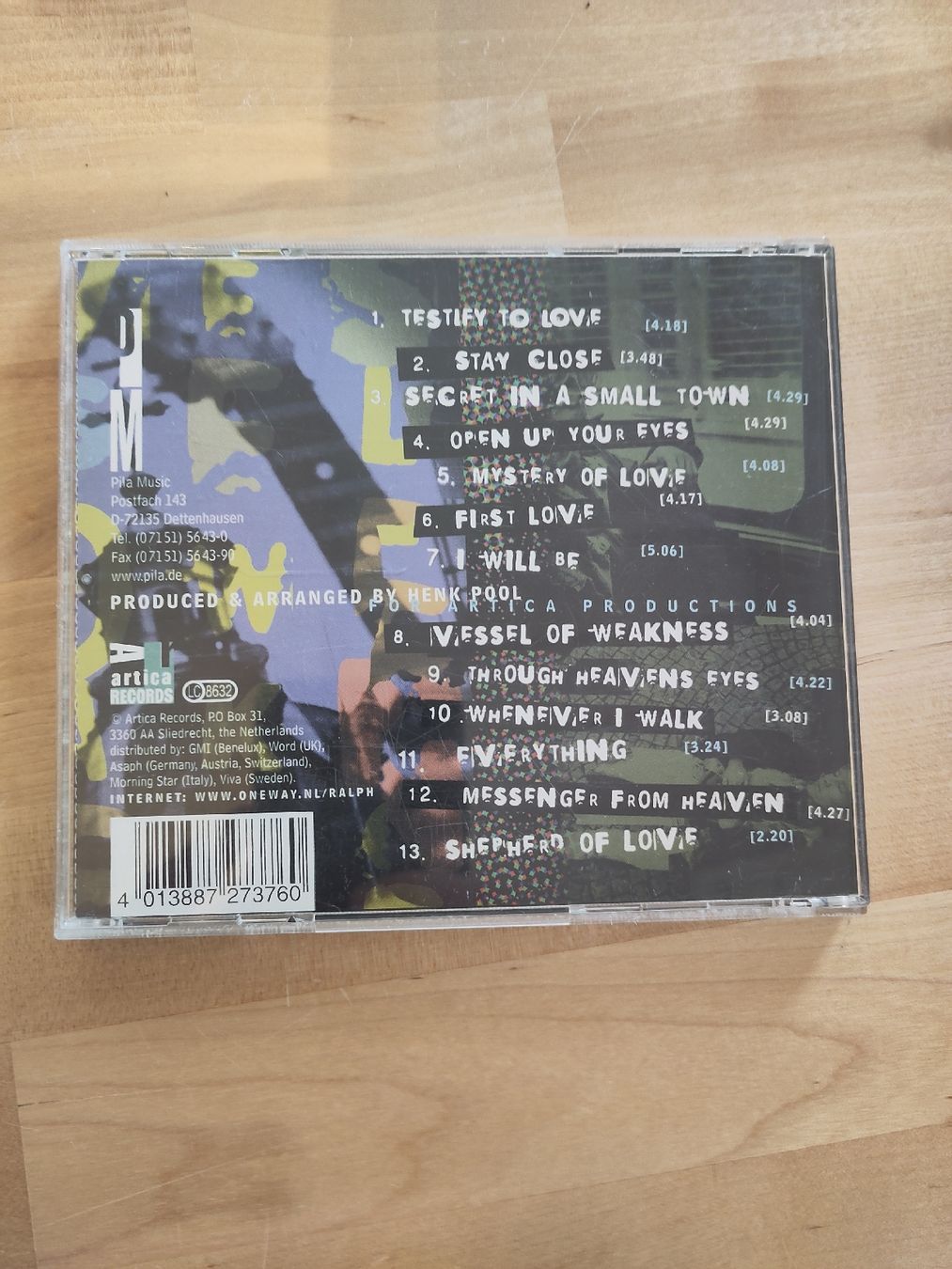 CD: Ralph CD - Testify to Love – Usato da Effretikon venduto da pemko 1