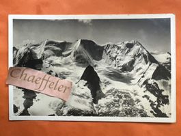Flieger-Postkarte Blümlisalpgruppe 