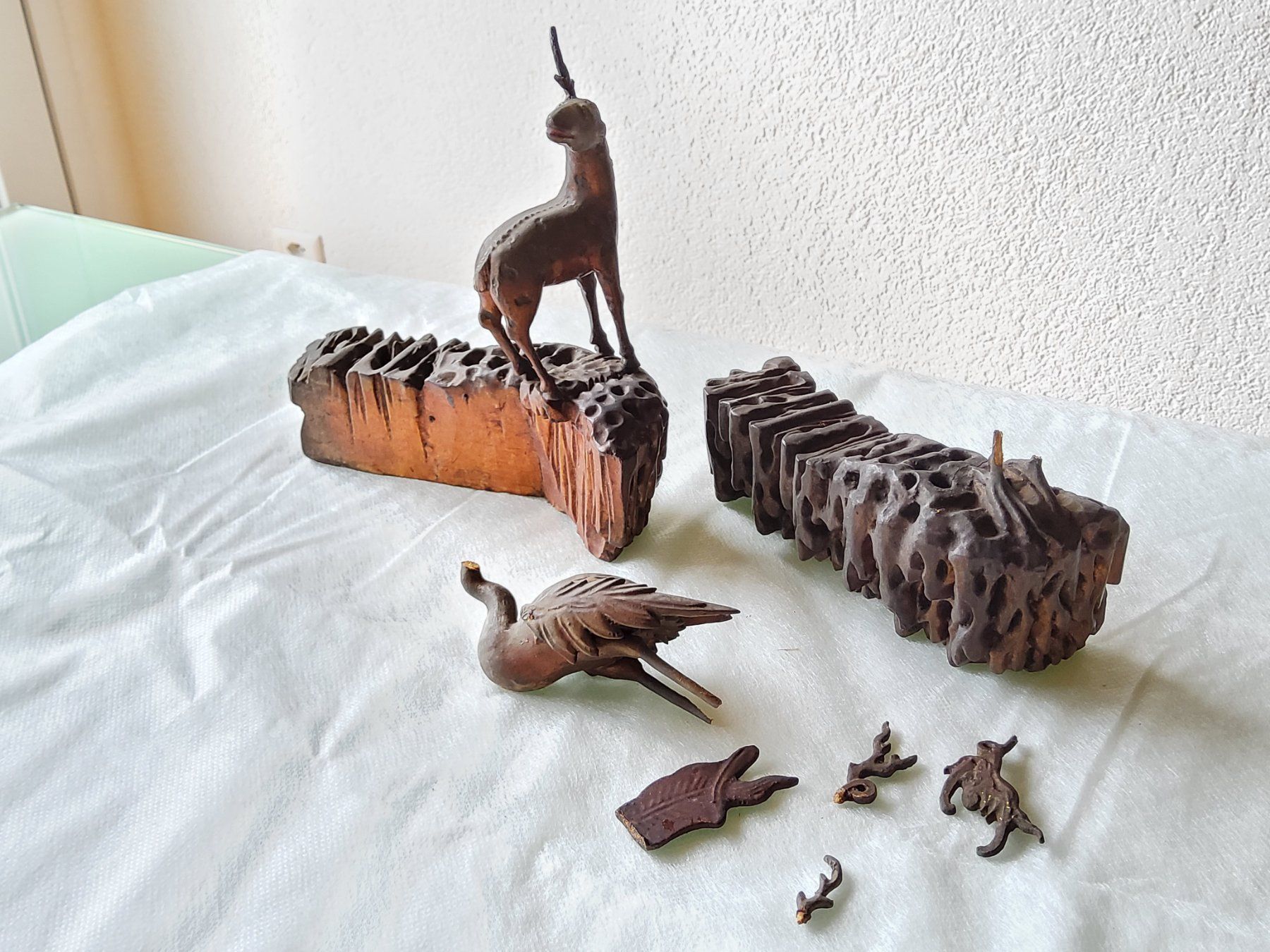 Statuette: Sculpture ancienne en bois  – Difettoso da Malleray venduto da Broc-Mo 1