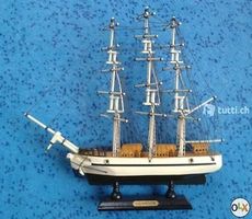 Schiffs-Modell "Danmark", 3-Master, 33cm