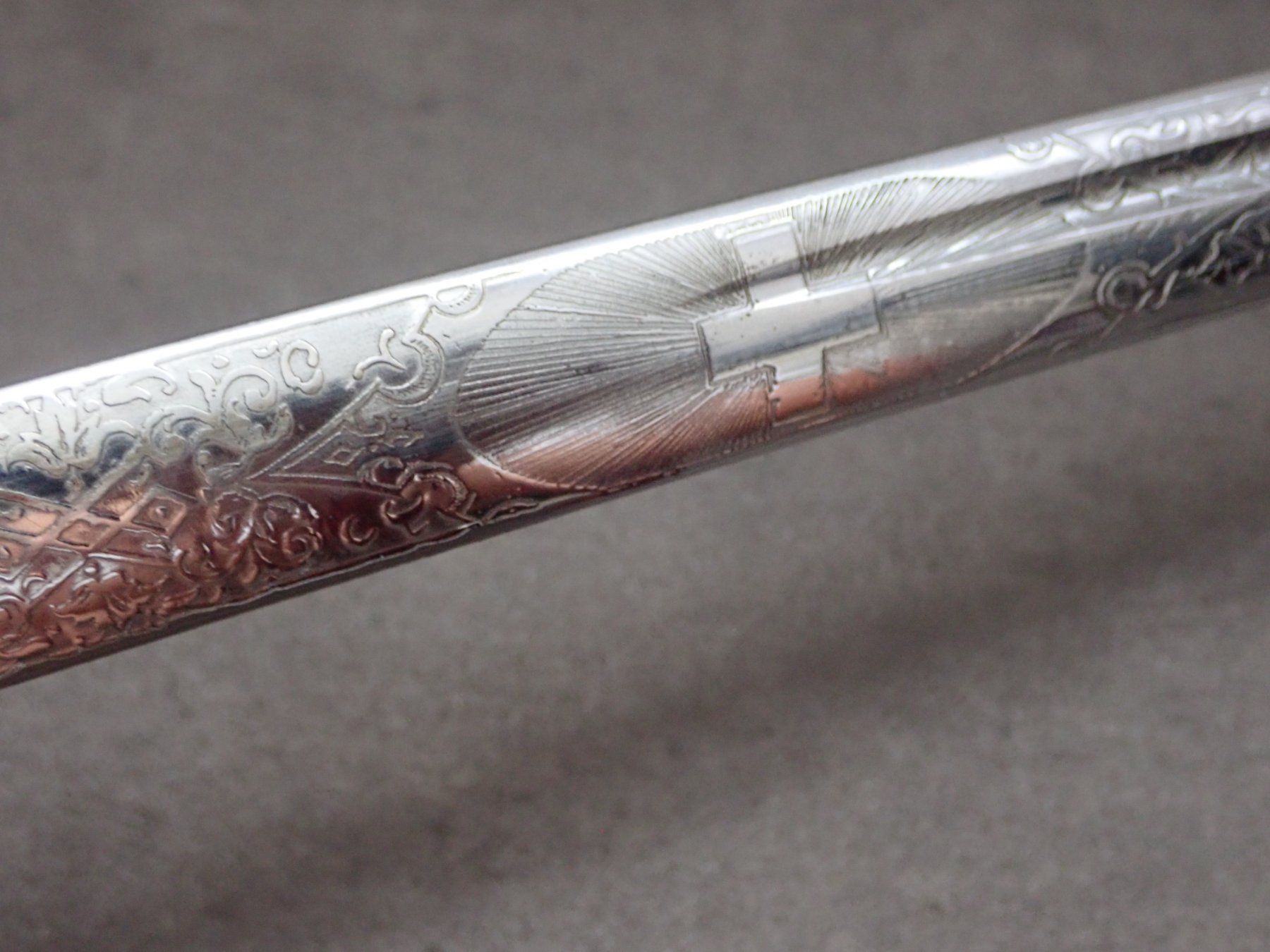 Stichwaffen: Sabre officier suisse. Lame gravée. – Gebraucht aus Onex von mac_w8c2 4