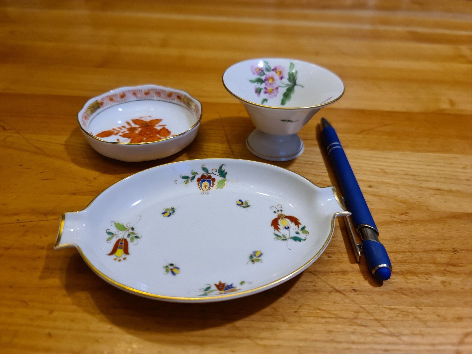 Herend Ciotole: Restposten 3 kleine Herend Schalen – Usato da henau venduto da Rockj 1