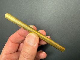 Messing Stab, Legierung H59, 100 x 10 mm, 67 g