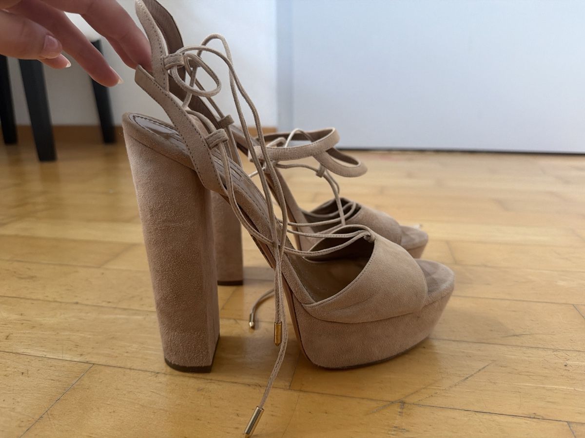 Aquazzura Damenschuhe: Sandales beige Aquazzura – Gebraucht aus Zürich von wit_t9q2 2